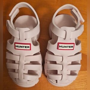 NEW Hunter Kids Belize Pink Sandals - Size 7